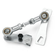 X4XZ front view of transfer case linkage kit showing solid fitment benefit
