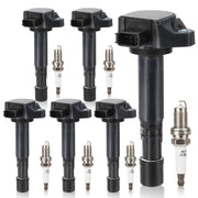 X4XZ front view of kit showing coils and plugs for easy identification
