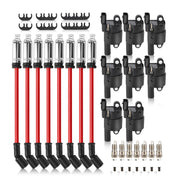X4XZ front packaging showing complete UF414 ignition kit and compatibility list benefits