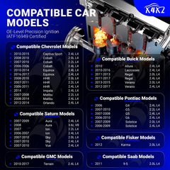 X4XZ UF491 ignition coil close-up highlighting durable construction