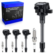 X4XZ UF781 ignition coil front view showing durable housing and fitment benefit
