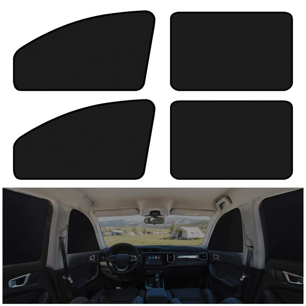 XCBYT front panel installed showing instant privacy and shade
