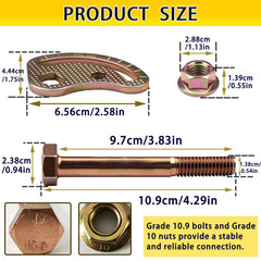 XDDPRO cam bolt close-up highlighting precise machining and durability benefit