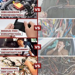 XFasten wrapped harness in engine bay reducing noise and protecting wires