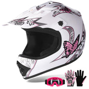 XFMT helmet front view showing full-face protection and clear visor
