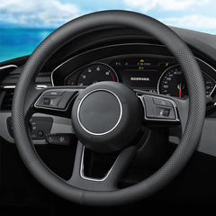 XHRING close-up microfiber leather texture for comfort