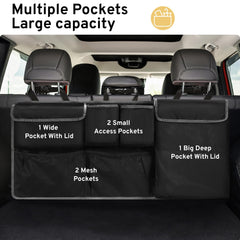 XHRING mesh pocket detail with items showing quick visibility benefit