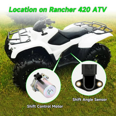 XIKOBY shift angle sensor detail showing precise feedback and improved accuracy