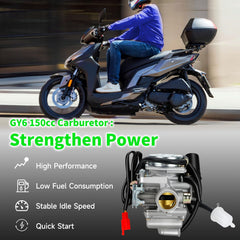 XIKOBY close-up of 24mm bore highlighting precise fuel-air mixing performance