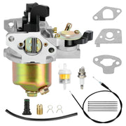 XIKOBY carburetor front assembly showing intake and improved throttle response