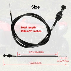 XIKOBY choke cable metal elbow close-up showing reinforced connector for reliable engagement