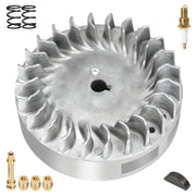 XIKOBY flywheel front view showing bolt pattern and improved performance