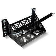 XIKOBY front view of mounted battery tray showing secure hold
