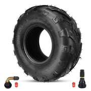 XIKOBY front view of 145/70-6 tire showing profile and fitment benefit