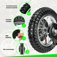 XIKOBY rim and valve detail highlighting durable rim and included red stem valve cap