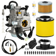 XIKOBY front-view carburetor showing ports and aluminum body for reliable performance