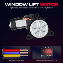XIMAKA side profile of assembly displaying cable-driven regulator for smooth window motion