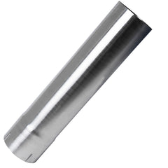 XinDeLeiHuan front view of 4-inch exhaust pipe showing fit and benefit