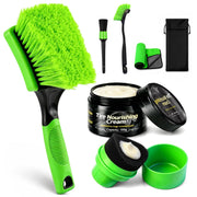 XINDELL front packaging showing the complete wheel and tire kit for thorough cleaning
