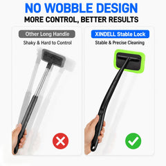 X XINDELL tool cleaning interior windshield for streak-free visibility