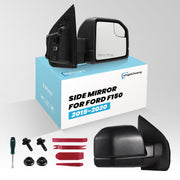 xingsichuang front view of passenger mirror showing OEM fit benefit