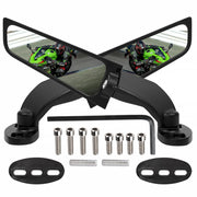 XINGWU front angled mirror showing sleek design and improved visibility
