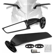 XINGWU front view mounted mirror showing sleek profile and improved rear awareness