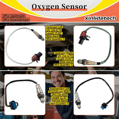 xinlidatech upstream right sensor connector detail showing OE-style plug for easy install