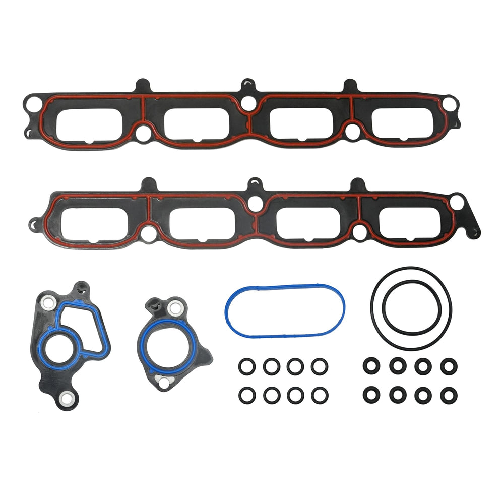 XINSAUTO intake manifold gasket front view showing full seal detail and reliable fit