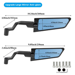 Xintre closeup of convex glass lens highlighting wider field of view benefit