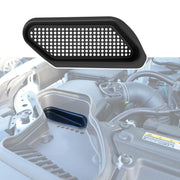 xipoqix front view of air intake cover showing fit and protection benefit