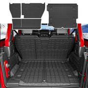 xipoqix cargo mat front view installed protecting floor