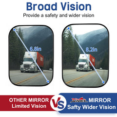 Xislet side profile with single support bar minimizing wind noise