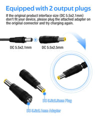 XIUWK charger seven plug options arrayed to match different 48V battery ports