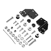 XJMOTO front view of complete docking hardware kit showing all components and fitment benefit