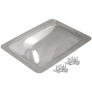 XMK skylight front view showing clean dome and secure flange for easy mounting