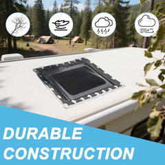 XMK skylight side profile displaying 4-inch dome depth and strong polycarbonate construction