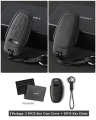 XMZAIMY keychain attached to cover held to show grip and portability