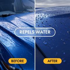XPEL being wiped with microfiber to show easy application and streak-free finish