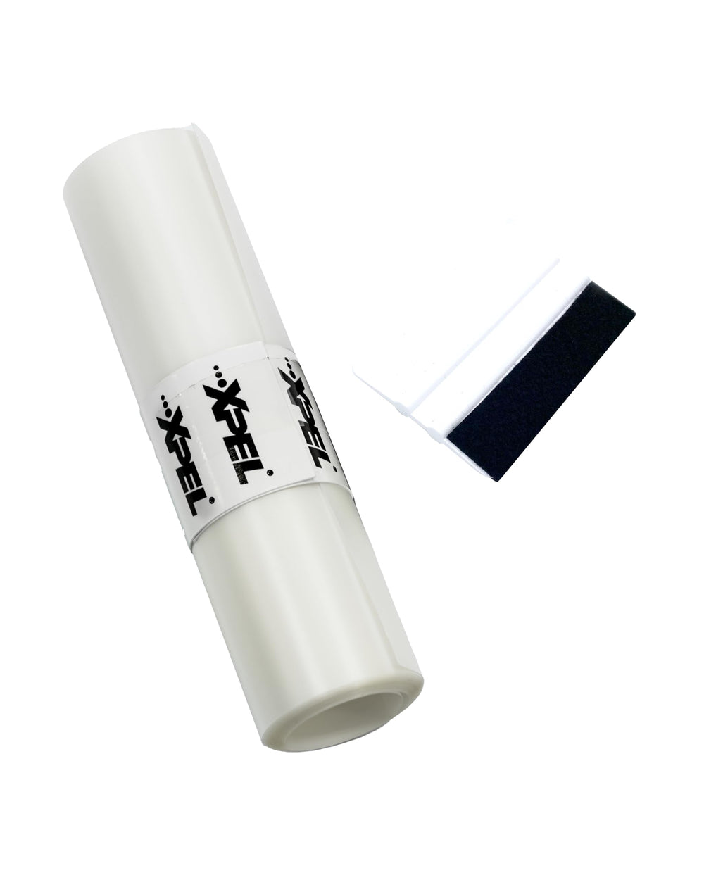 XPEL roll front packaging showing size and clear finish for reliable protection