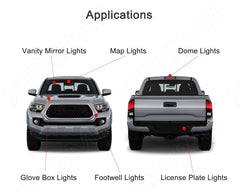 Xpismii dome light installed in Ram cabin showing brighter interior visibility