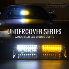 Xprite close-up of LED array and lens highlighting bright, durable light output