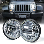 Xprite front chrome headlight showing halo and bright beam benefit