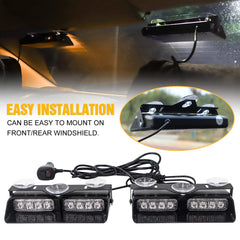 XRIDONSEN attached to windshield with suction cups offering secure, no-drill installation
