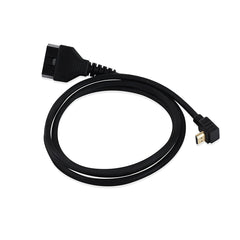 XTPTFABS full 59-inch cable laid out for flexible routing benefit