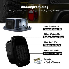 XtraGlow installed on Jeep rear demonstrating improved visibility and updated look