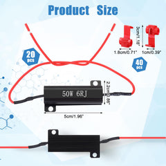 Xuhal resistor close-up alloy finish highlighting durable heat-dissipating design