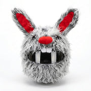 XUJIQI front view rabbit helmet cover showing playful design and added visibility