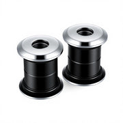 XYZMT front view of handlebar riser bushings showing fit and finish benefit