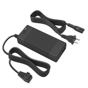 XZGm adapter front view showing compact brick design and ventilation, reliable power